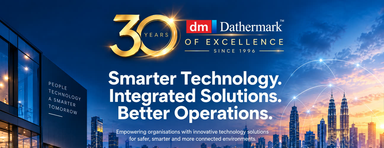 Dathermark, 30 Years of Excellence since 1996. Smarter technology, integrated solutions, better operations.