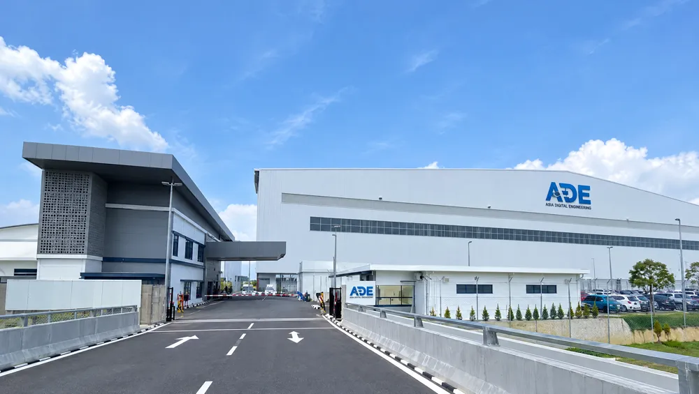 Aircraft maintenance hangar exterior