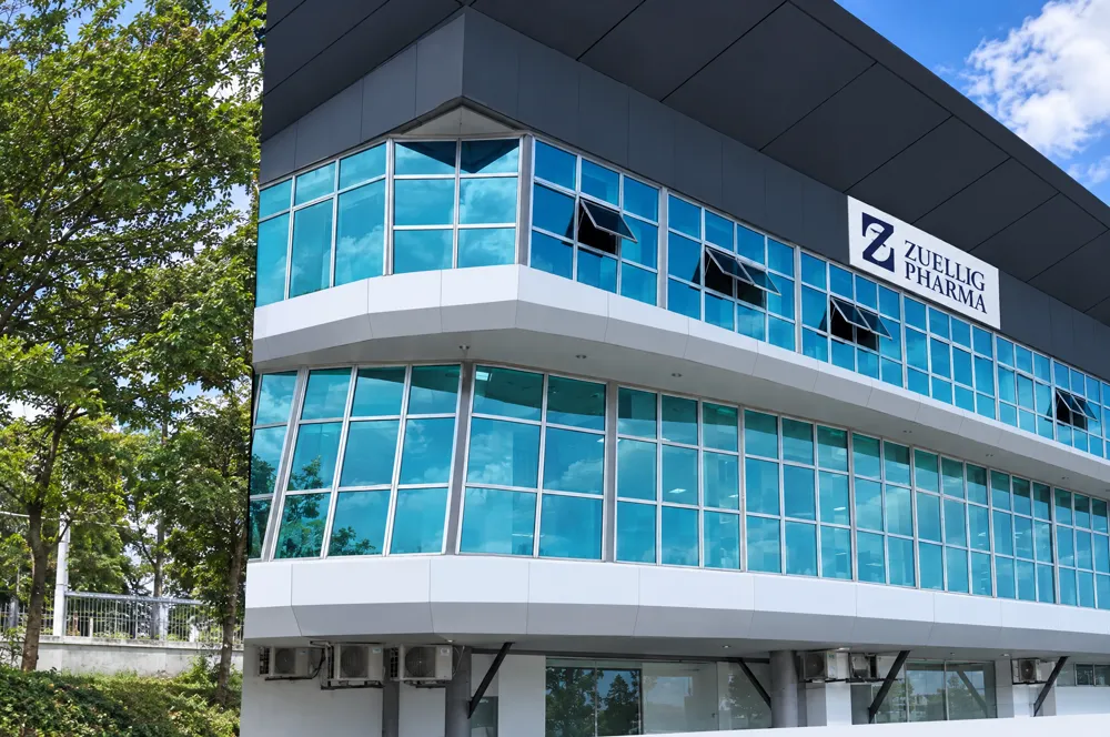 Zuellig Pharma glass-fronted building