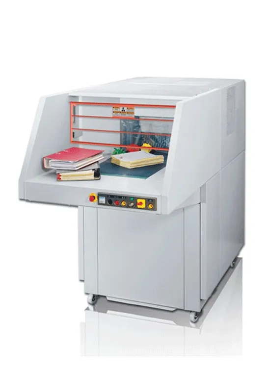 EBA shredder security cutting